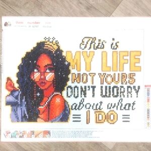 Brilliant Diamond Painting With Gloss Finish